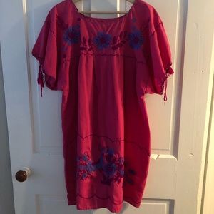 Vintage Embroidered Mexican dress